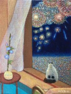 花火 お部屋にアートを飾るなら Conte